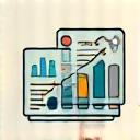Icon representing industry analysis